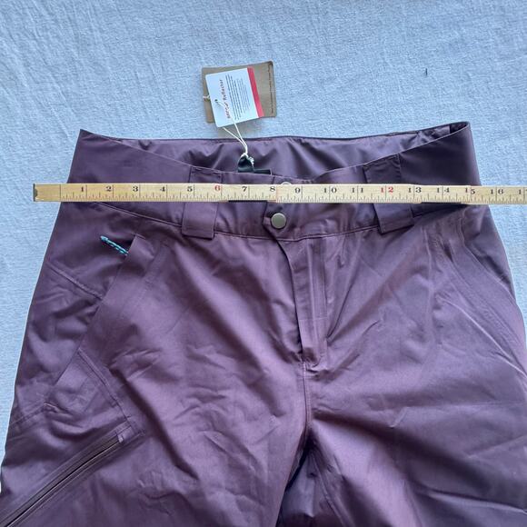 NEW W TAGS Patagonia Men's Insulated Powder Town Snow Pants Ski Small‎ Plum - Picture 8 of 12
